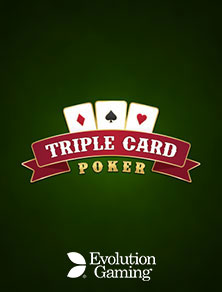 Live Triple Card Poker