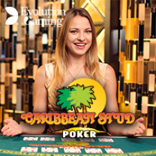 Evolution Live Casino Caribbean Stud Poker