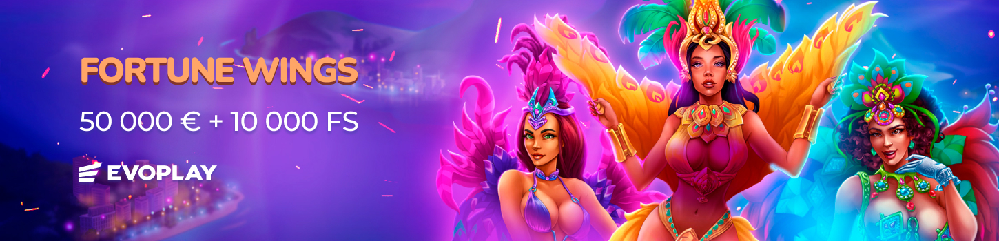 Fortune Wings : 50 000 € et 10 000 Free Spins