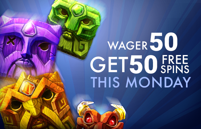 BET AND GET 50 FREE SPINS