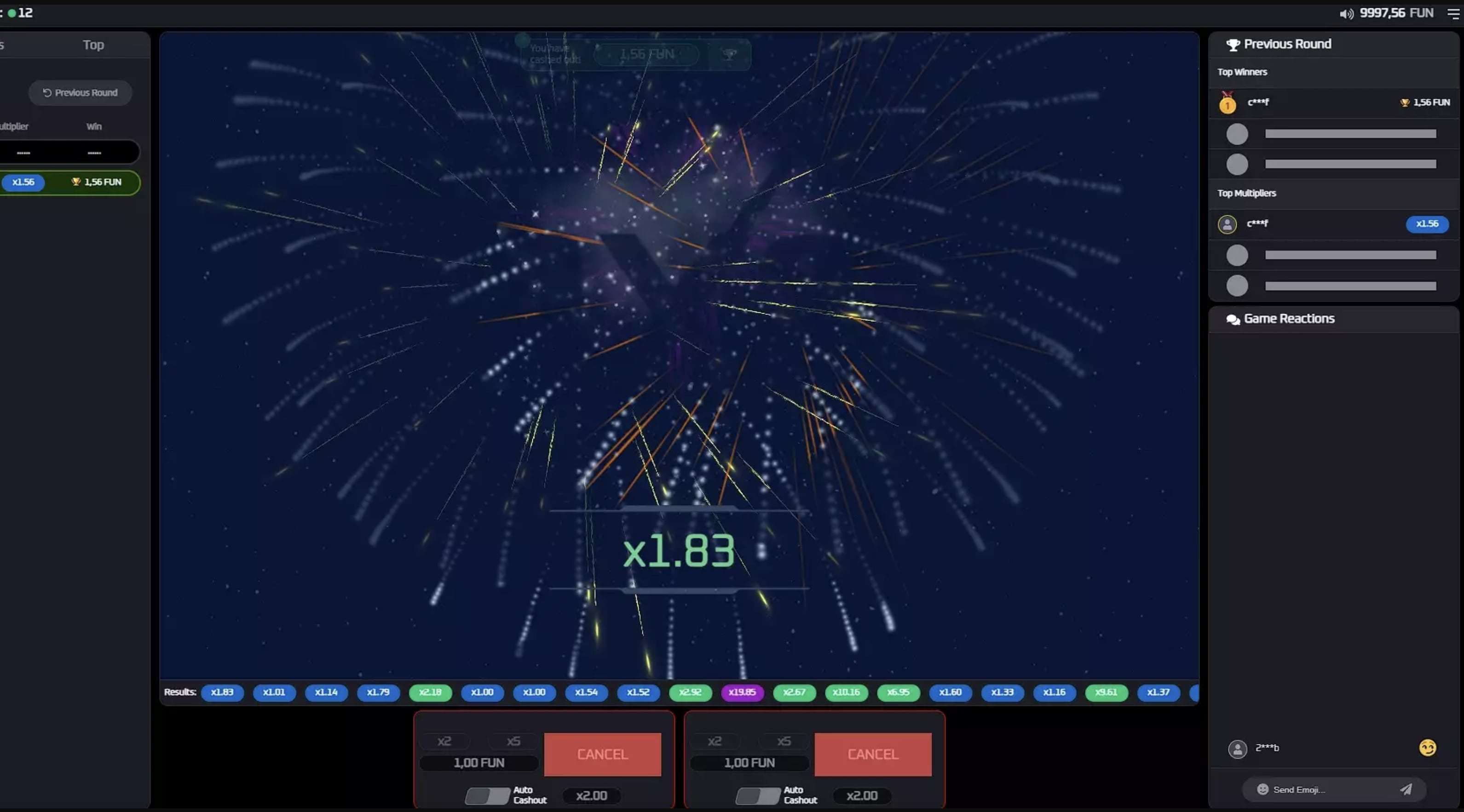  Crashout Firework Slot Overview