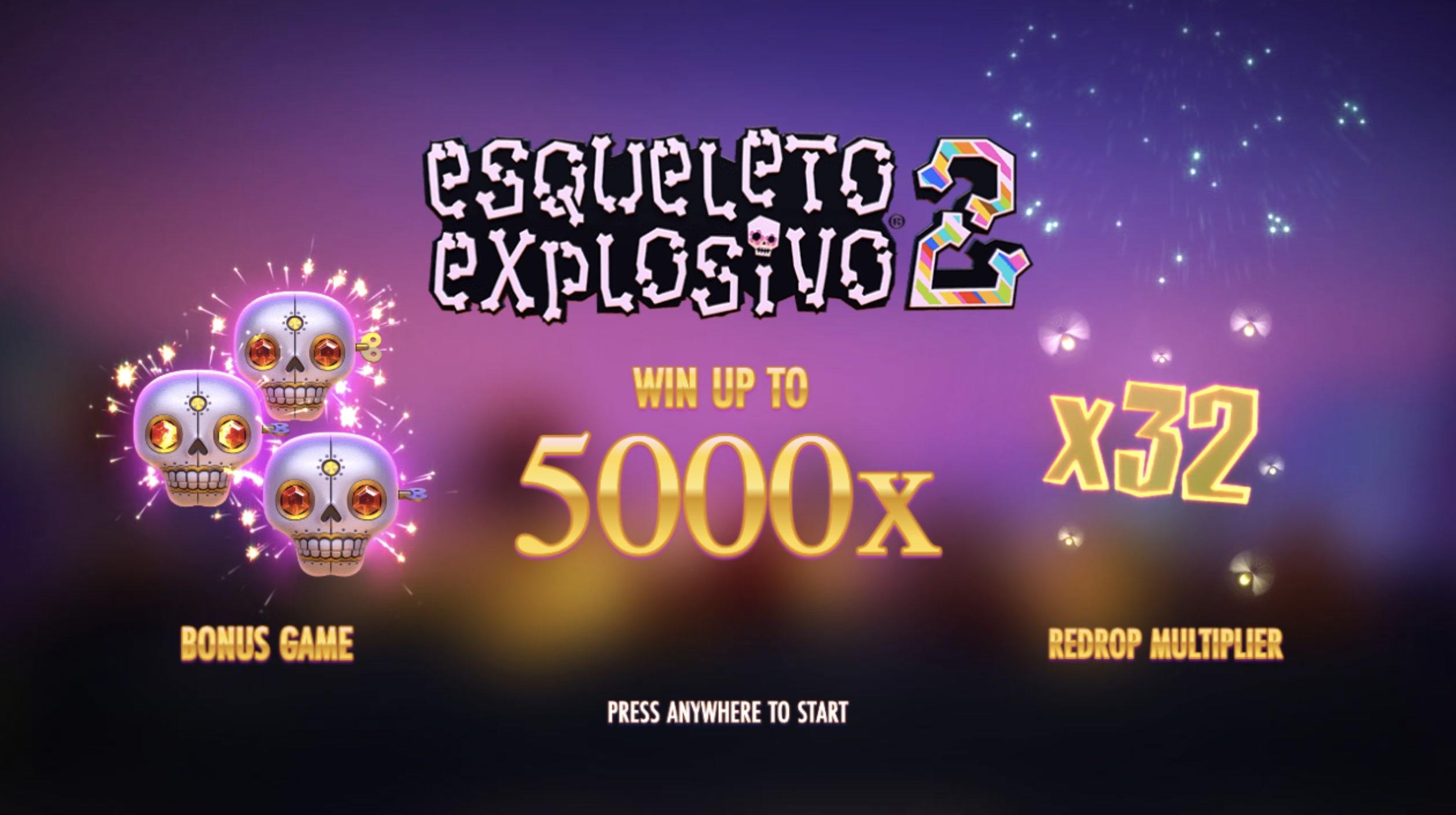  Esqueleto Explosivo 2 Slot bonus features