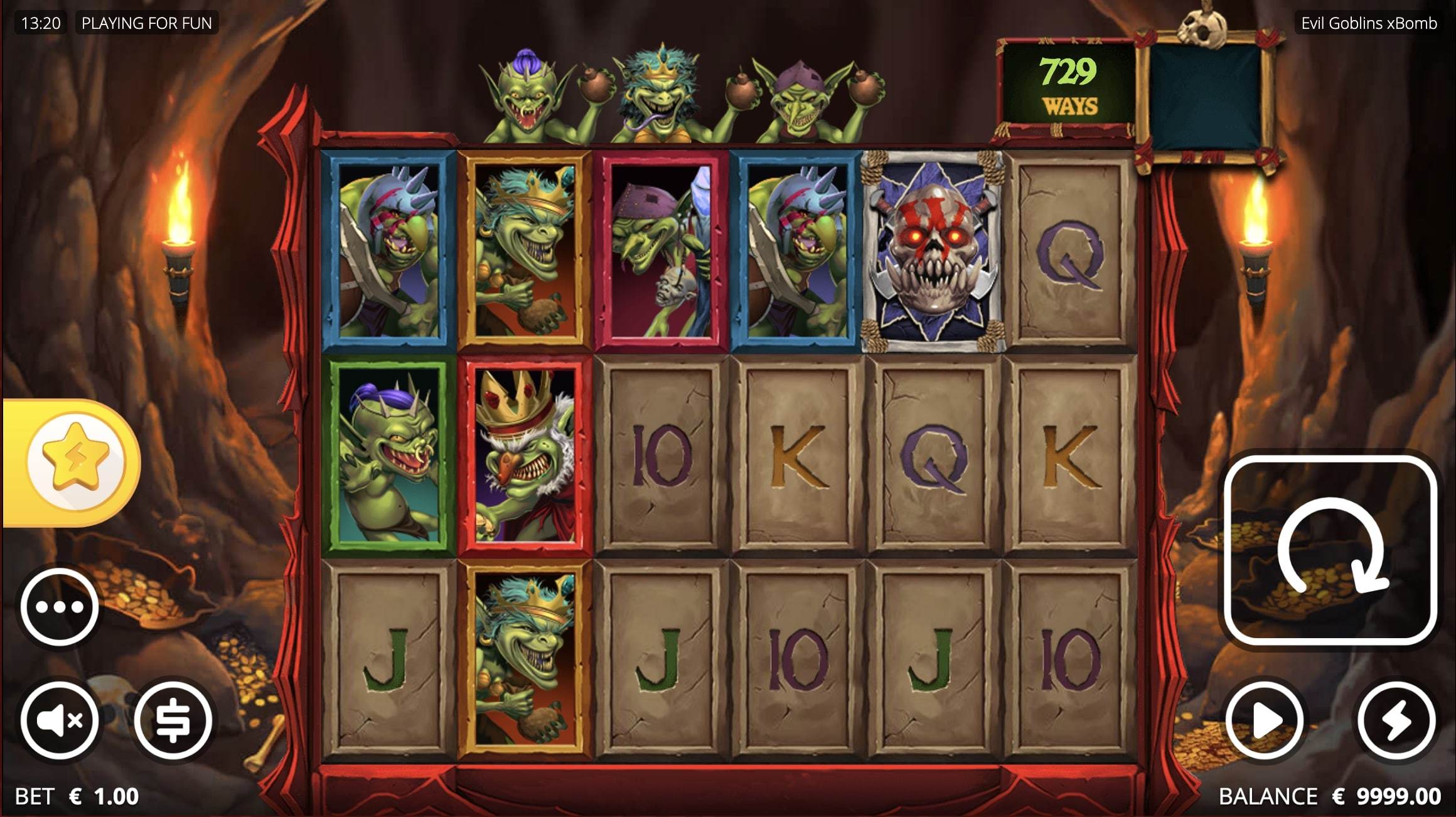 Evil Goblins Xbomb Slot Overview
