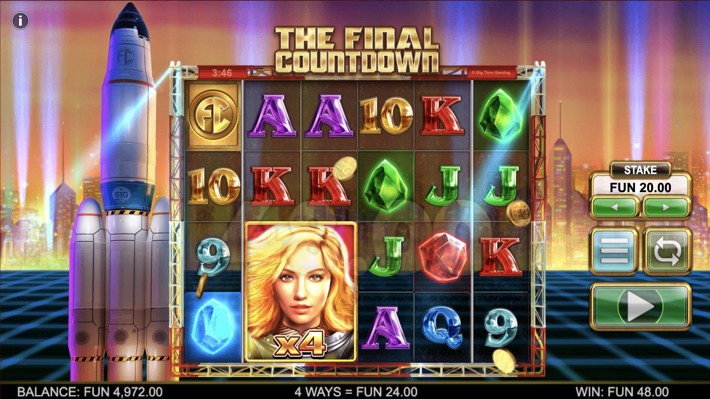 The Final Countdown Slot Overview