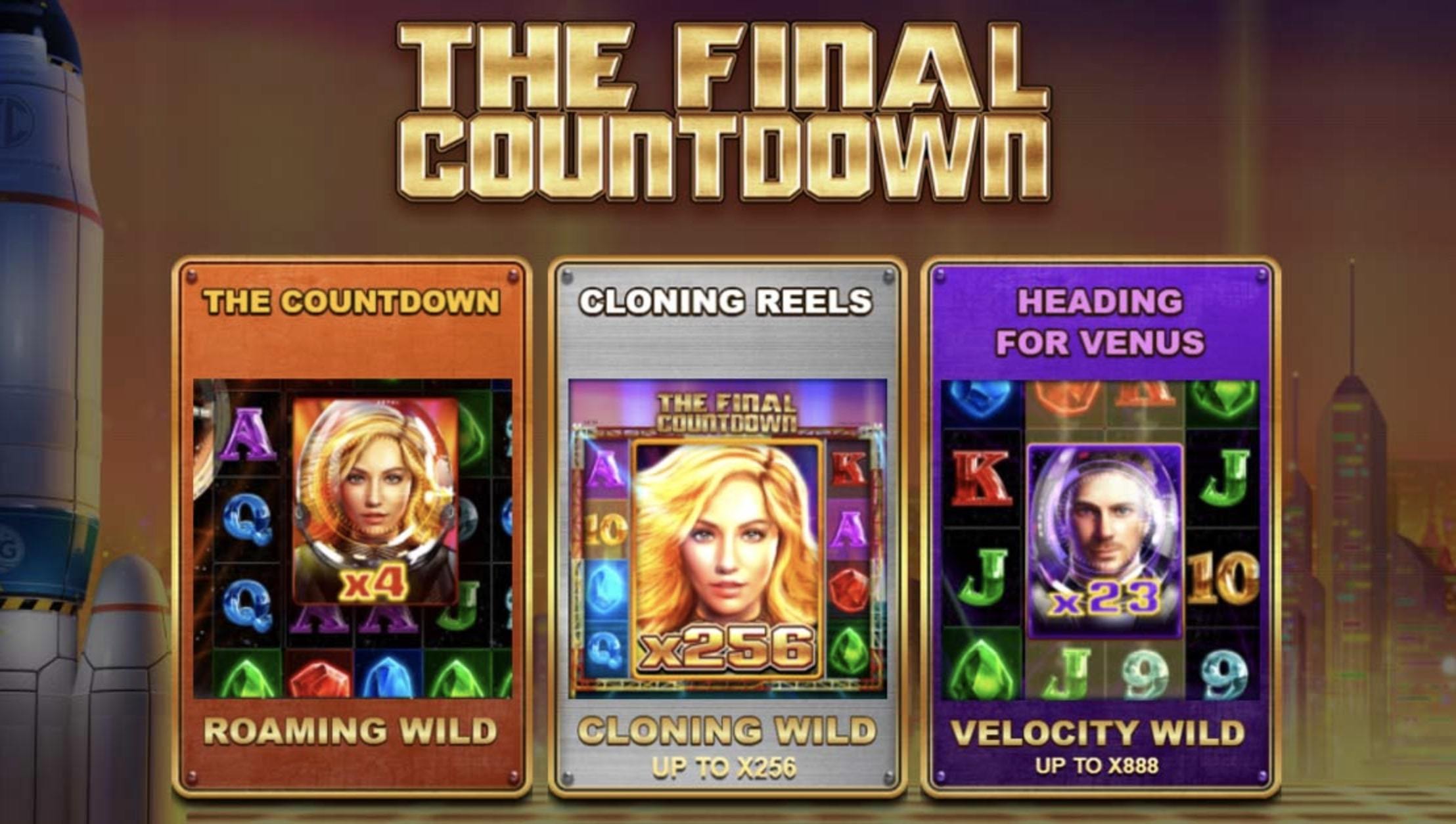 The Final Countdown Slot Symbols