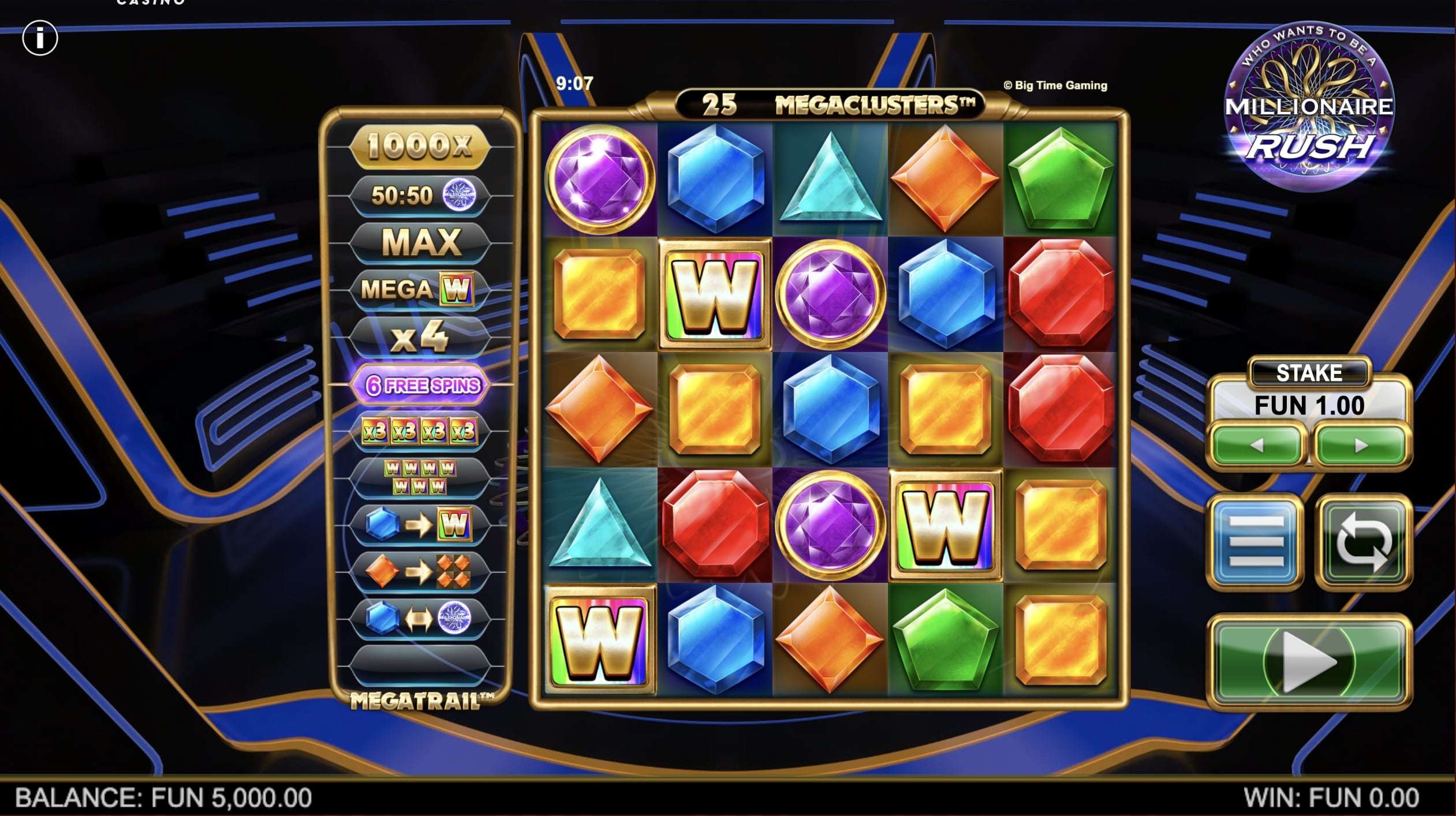 Millionaire Rush Slot Overview