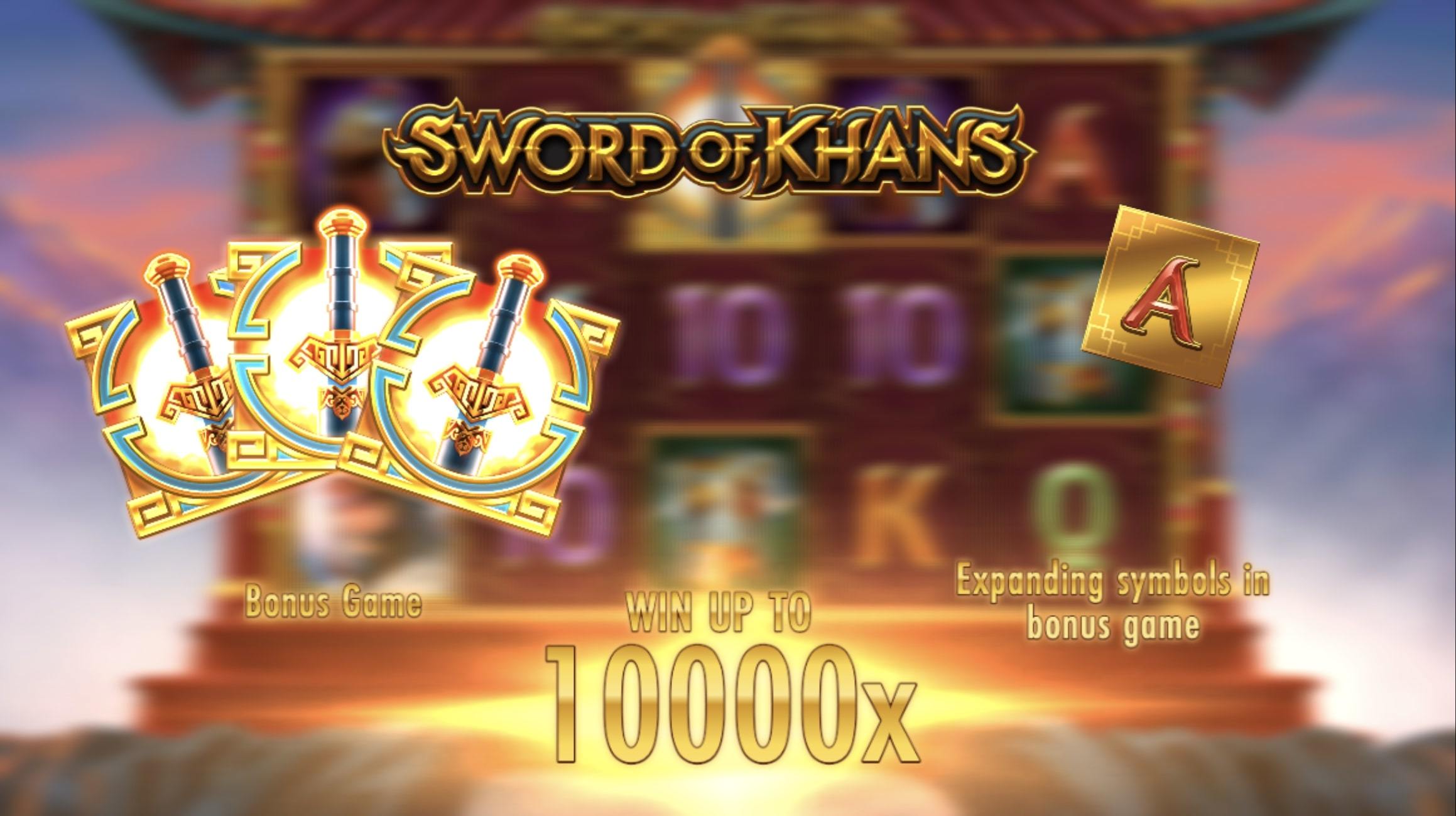 Sword of Khans Slot bonus features