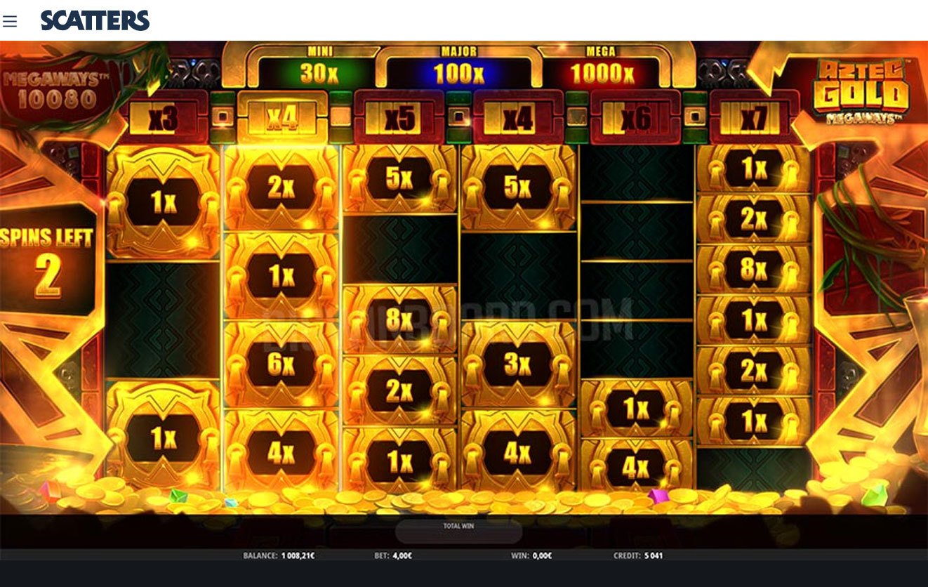 Aztec Gold Megaways Slot by isoftbet - New Zealand Casino Scatters.com