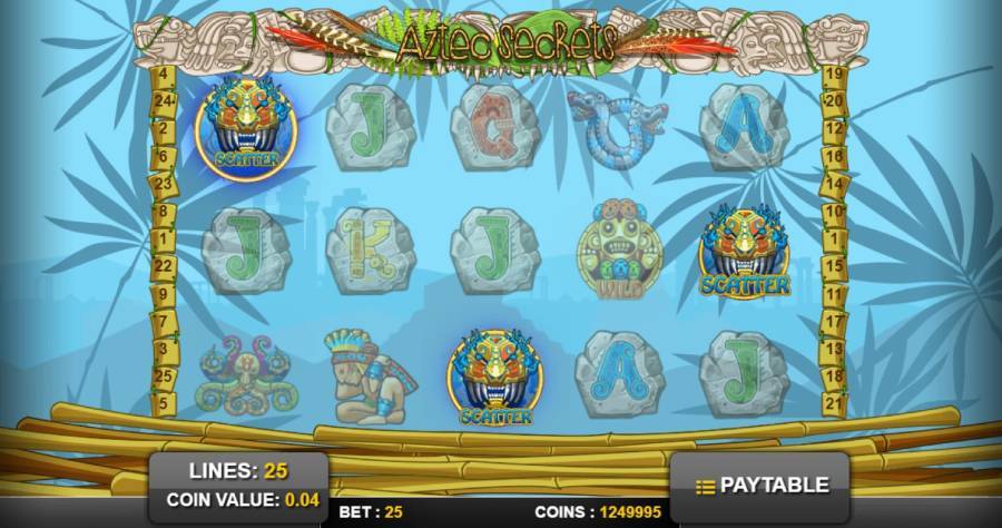 Aztec Secrets top 10 online casino games by 1x2 gaming