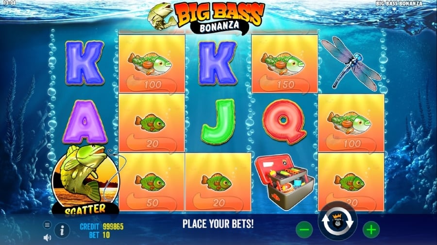 Big Bass Bonanza Slot Scatters Review