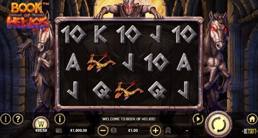 Book of Helios Best Betsoft slots for real money