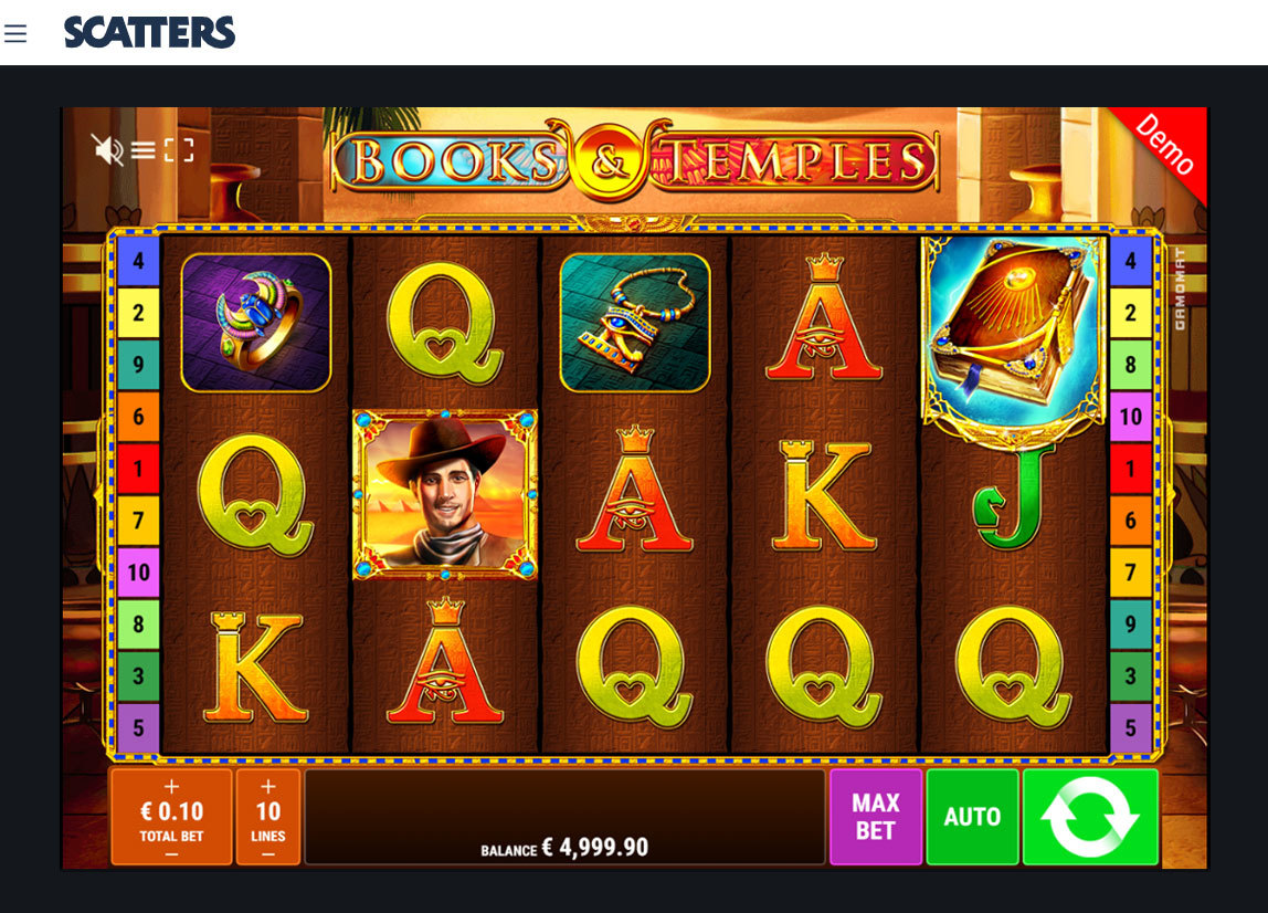 Books And Temples Online Slot - Slots Casino