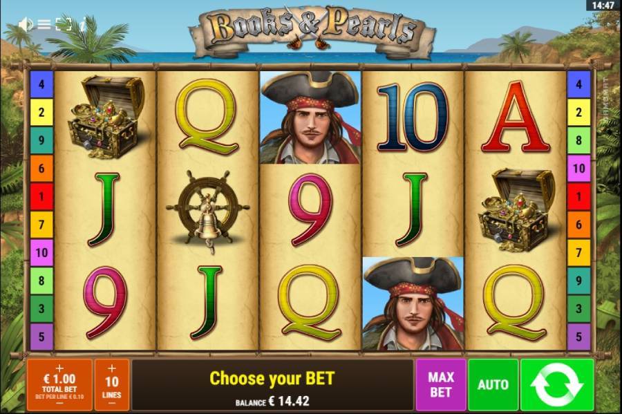 Books & pearls best online slot by gamomat