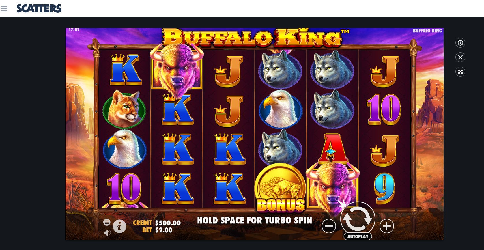 Buffalo King Online Slot by Pragmatic Play