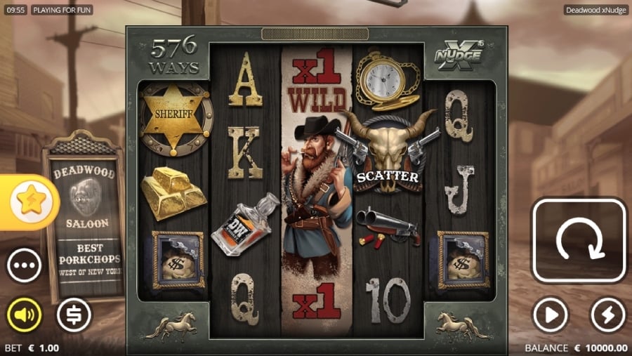 Deadwood online slot scatters slot review