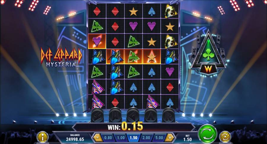 Def Leppard Hysteria best 10 daily quests online slot