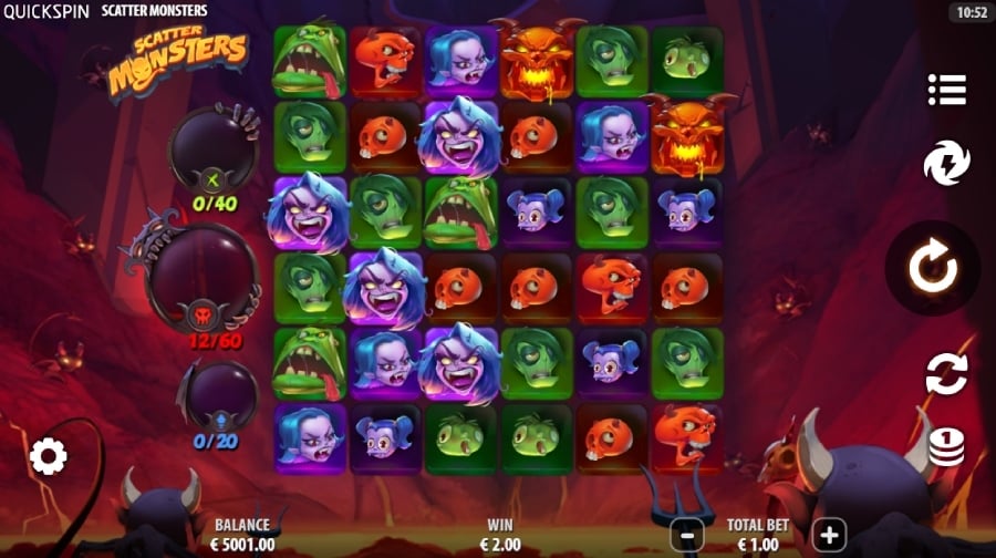 Scatter Monsters New Slot Game I Hellish Hunt for Treasure
