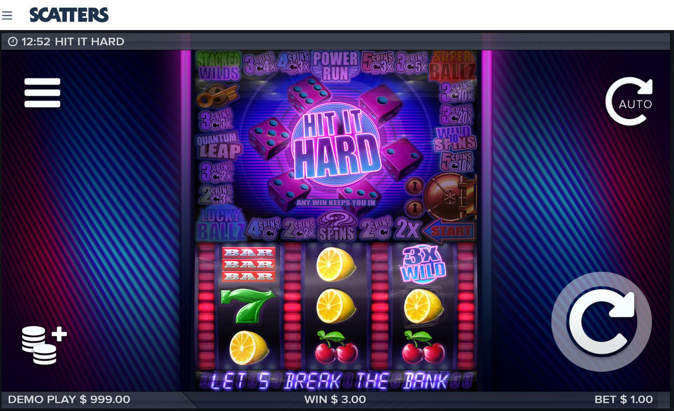 Hit it Hard Slot by Elk Studios - Scatters Online Casino