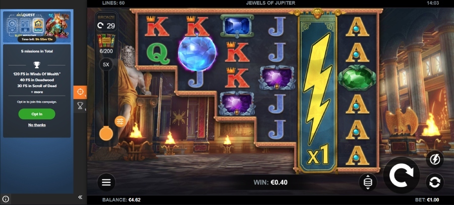 Jewels of Jupiter featured slots by kalamba