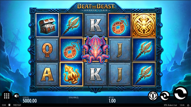 Kraken's Lair Online Slot by Thunderkick - Scatters Casino New Zealand