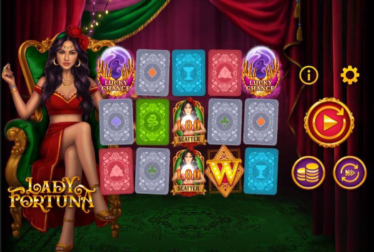 Lady Fortuna New Online Slot Released August 2022 at Scatters Casino