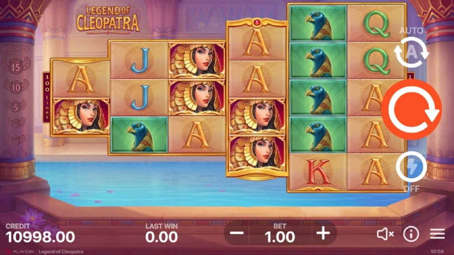 Legend of cleopatra 5 cleopatra slots to play for free