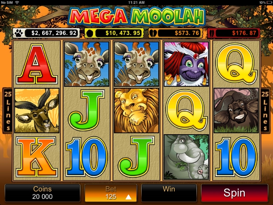 Mega Moolah Slot Review Scatters Mobile Basegame