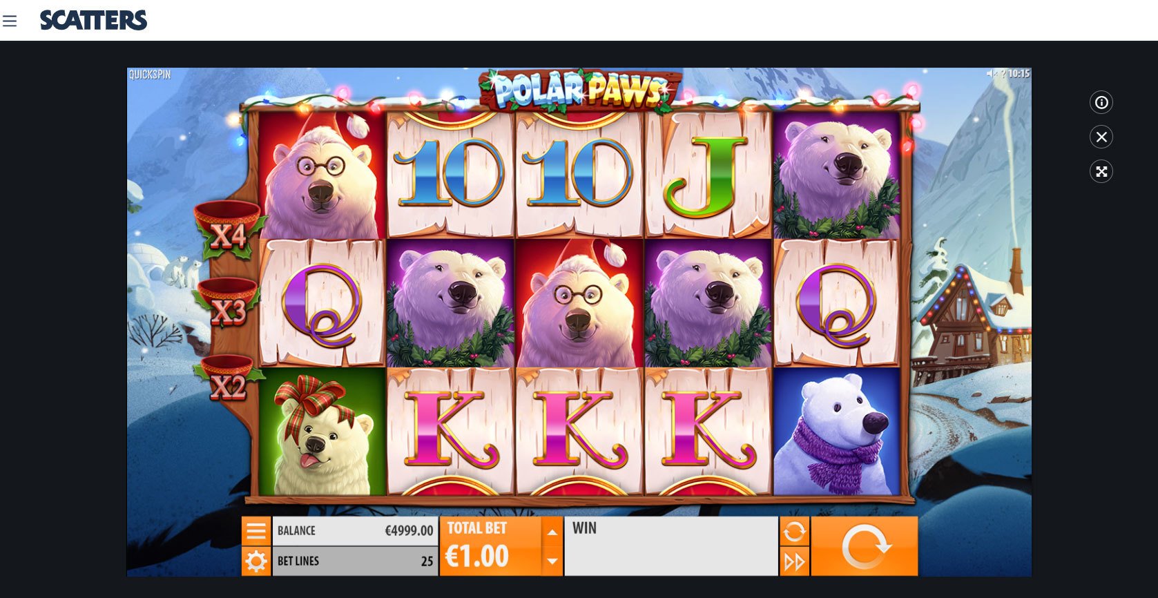 Polar Paws Online Slot - New Zealand Slots Casino Scatters 