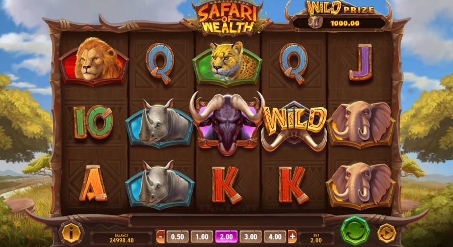 Safari of wealth best 10 daily quests online slot