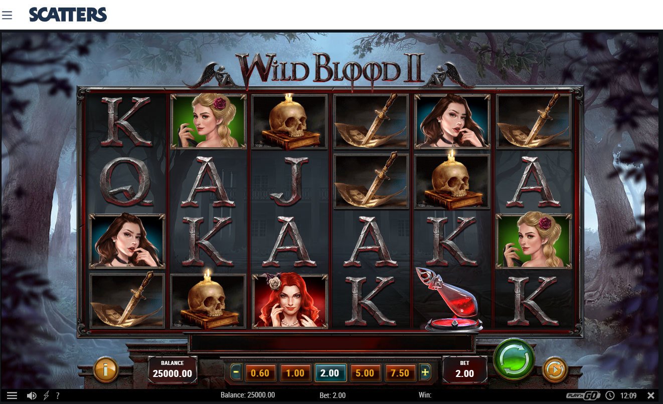 Wild blood 2 online slot by Play'n Go - Casino Scatters 