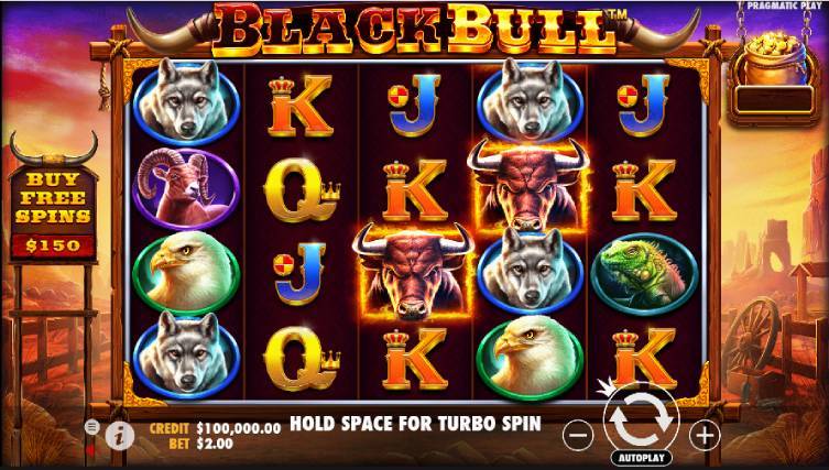 Black Bull New Online Slot 2022 released at Scatters Casino