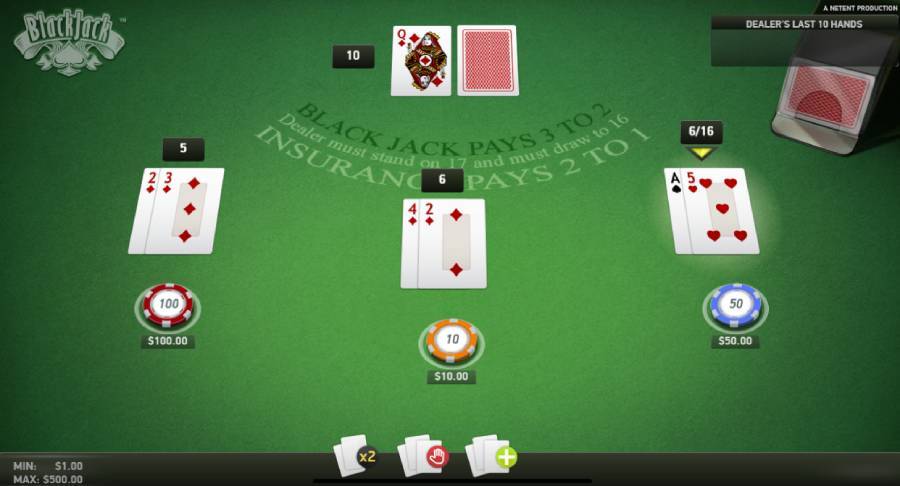 Blackjack NetEnt