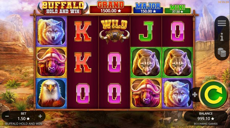 buffalo hold and win most popular online casino games by booming games