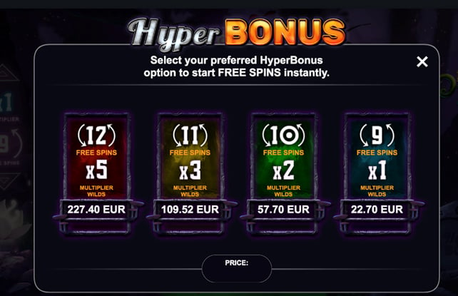 Kalamba's Hyperbonus Slots Features - Scatters New Zealand Casino 