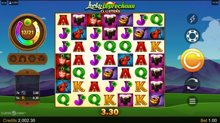 lucky leprechauns clusters Machines Best 5 to play for free slot
