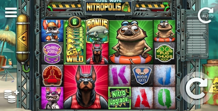 nitropolis 3 best 5 bonus buy slots by ELK studios