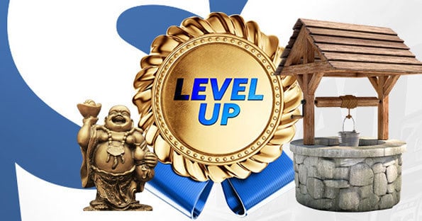 Scatters Casino Level Up Rewards - No Wagering requirements!