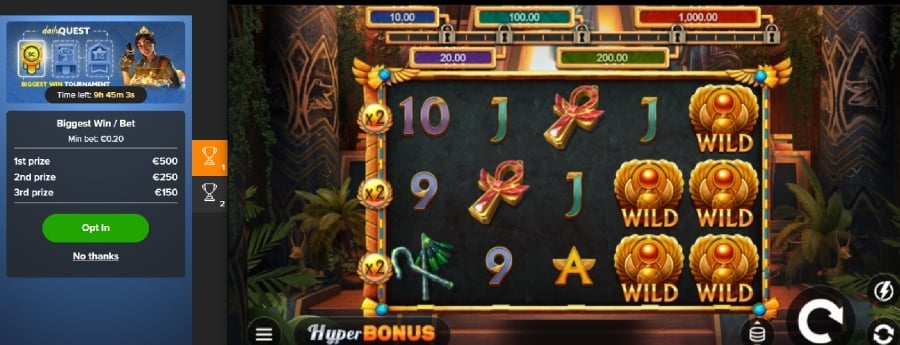 pharaohs reign slot 5 featured Slots by Kalamba