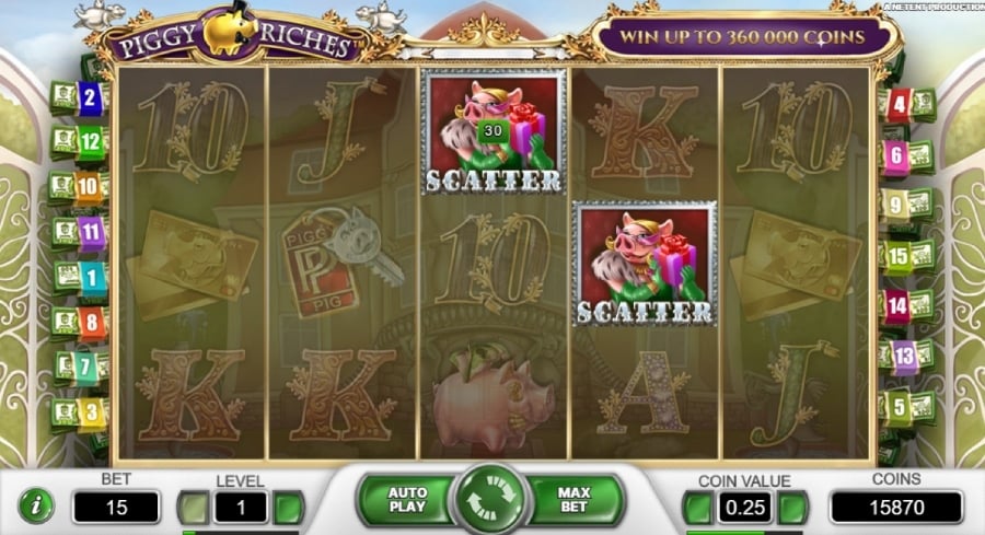 piggy riches online slots Piggy Riches Online Slots Scatters Review
