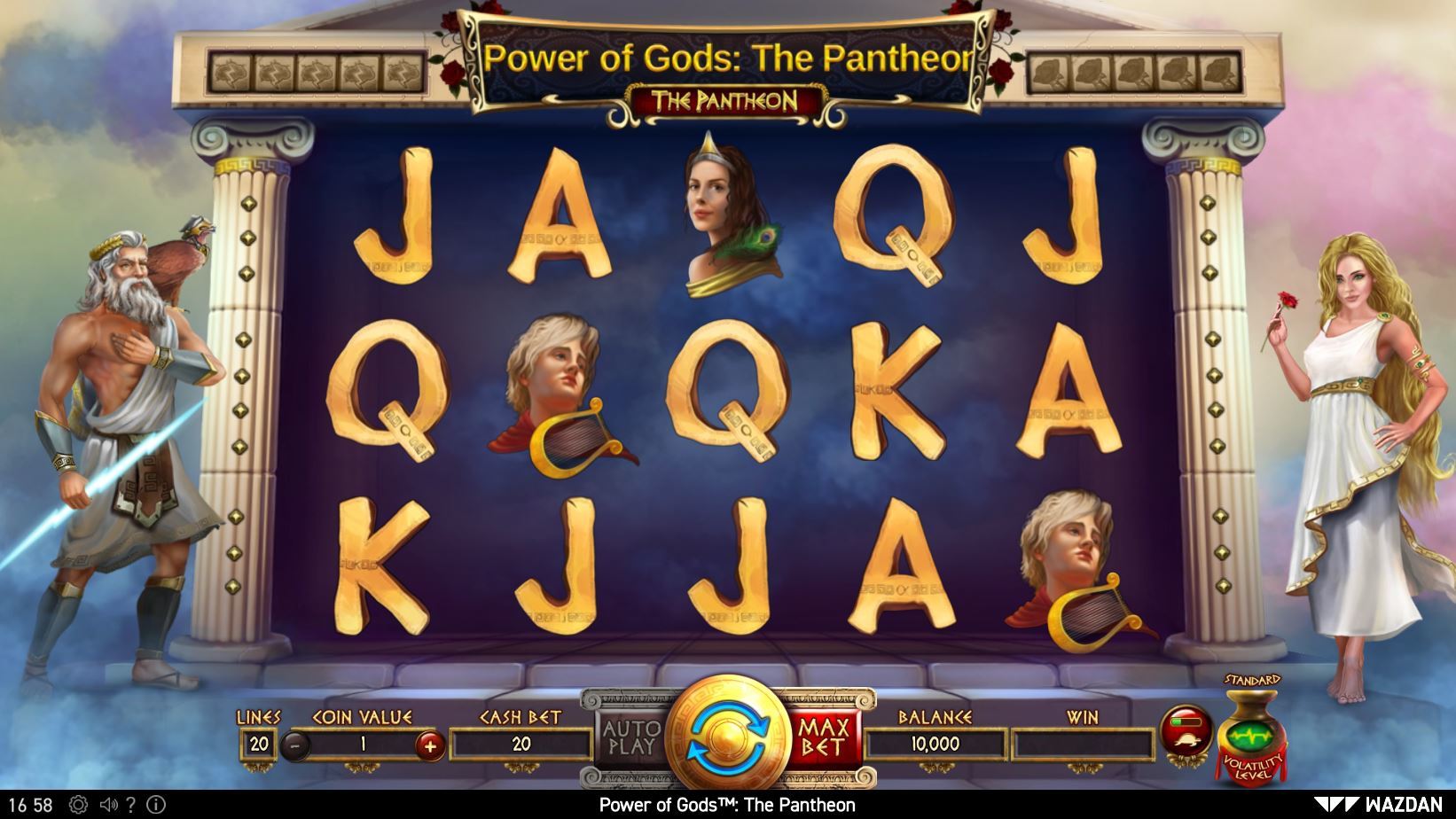 Power of Gods The Pantheon Online Sot by Wazdan - Scatters Online Casino