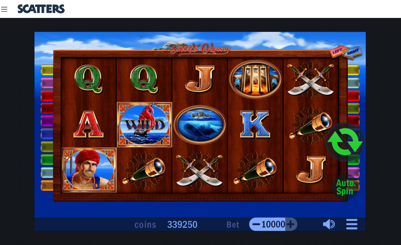 Sinbads Odyssey Swintt Online Slots - Scatters New Zealand Casino