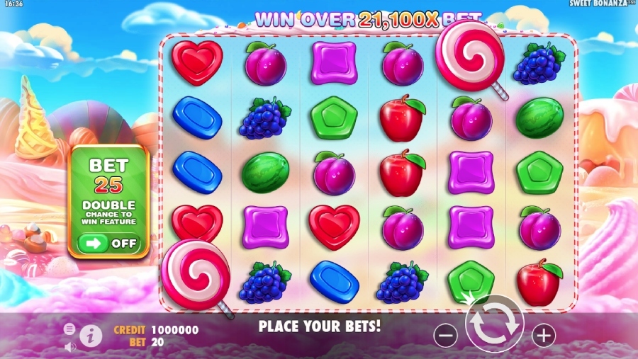 sweet bonanza slot theme