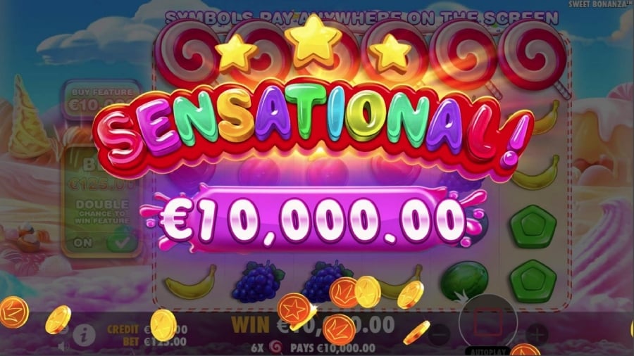 winning sweet bonanza slot scatters review